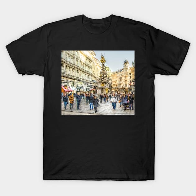 The Graben in Vienna T-Shirt by Tarrby